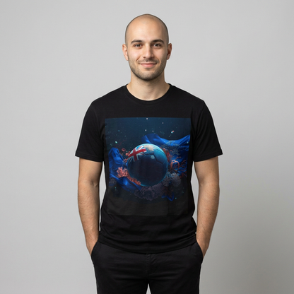 Australian Flag Soccer Match Day T-Shirt — Oceanic Planet Graphic Tee