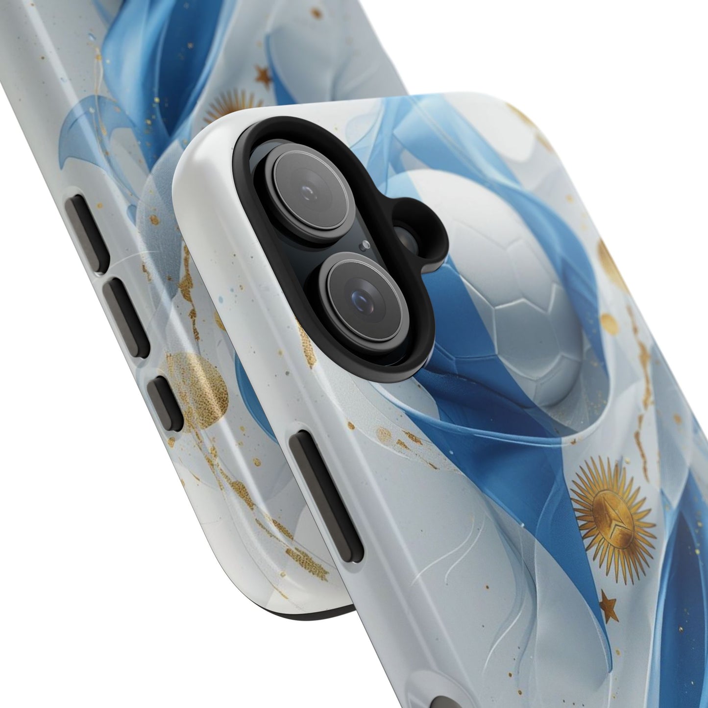 Argentina Soccer Flag Phone Case — Tough Protective Football Design