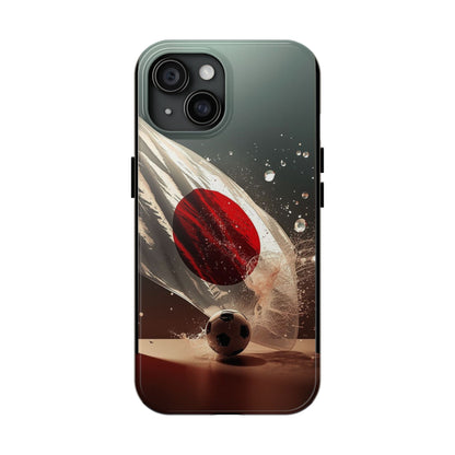 Japan Soccer Flag Tough Phone Protective Case