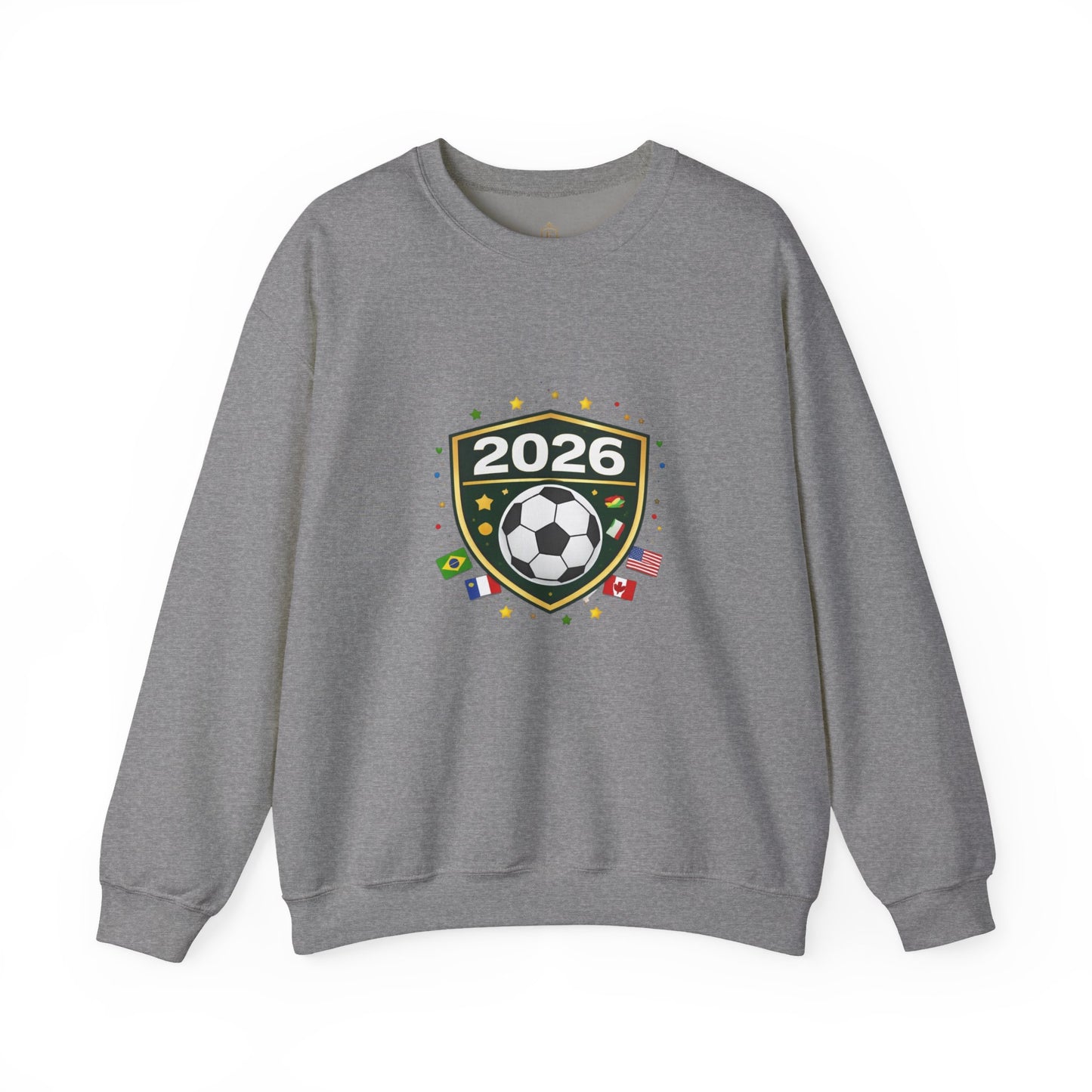 2026 Soccer Match Day Crest Crewneck Sweatshirt