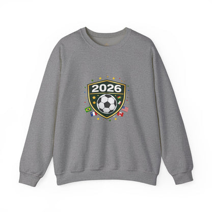 2026 Soccer Match Day Crest Crewneck Sweatshirt
