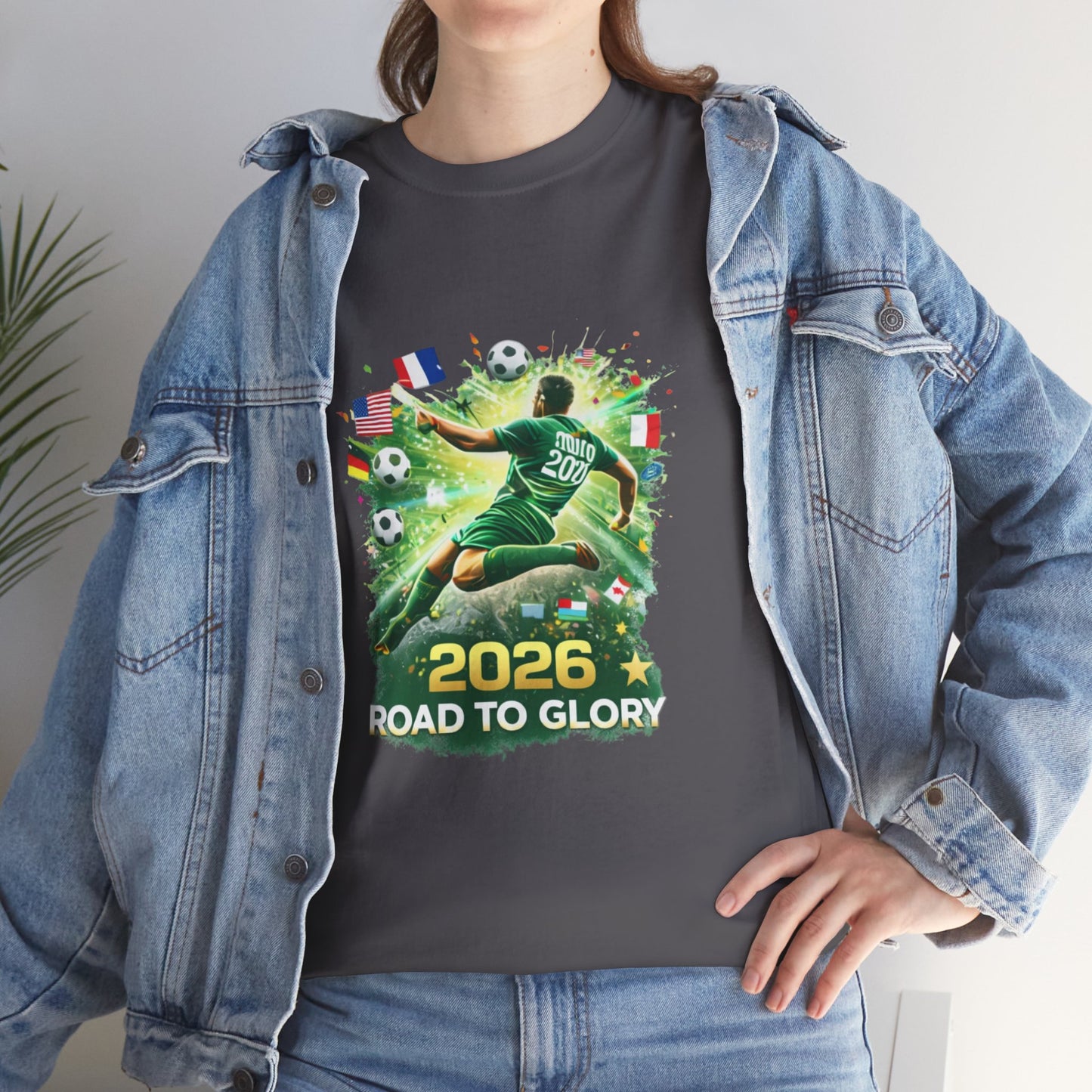 2026 Road to Glory Soccer Match Day T-Shirt Unisex Classic Tee