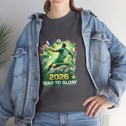 2026 Road to Glory Soccer Match Day T-Shirt Unisex Classic Tee