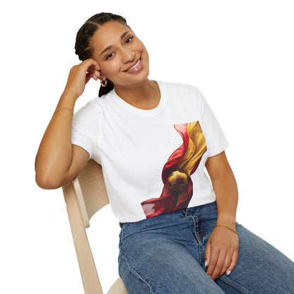 Spanish Football Glory T-shirt A Dynamic Crested Soccer Ball Tee