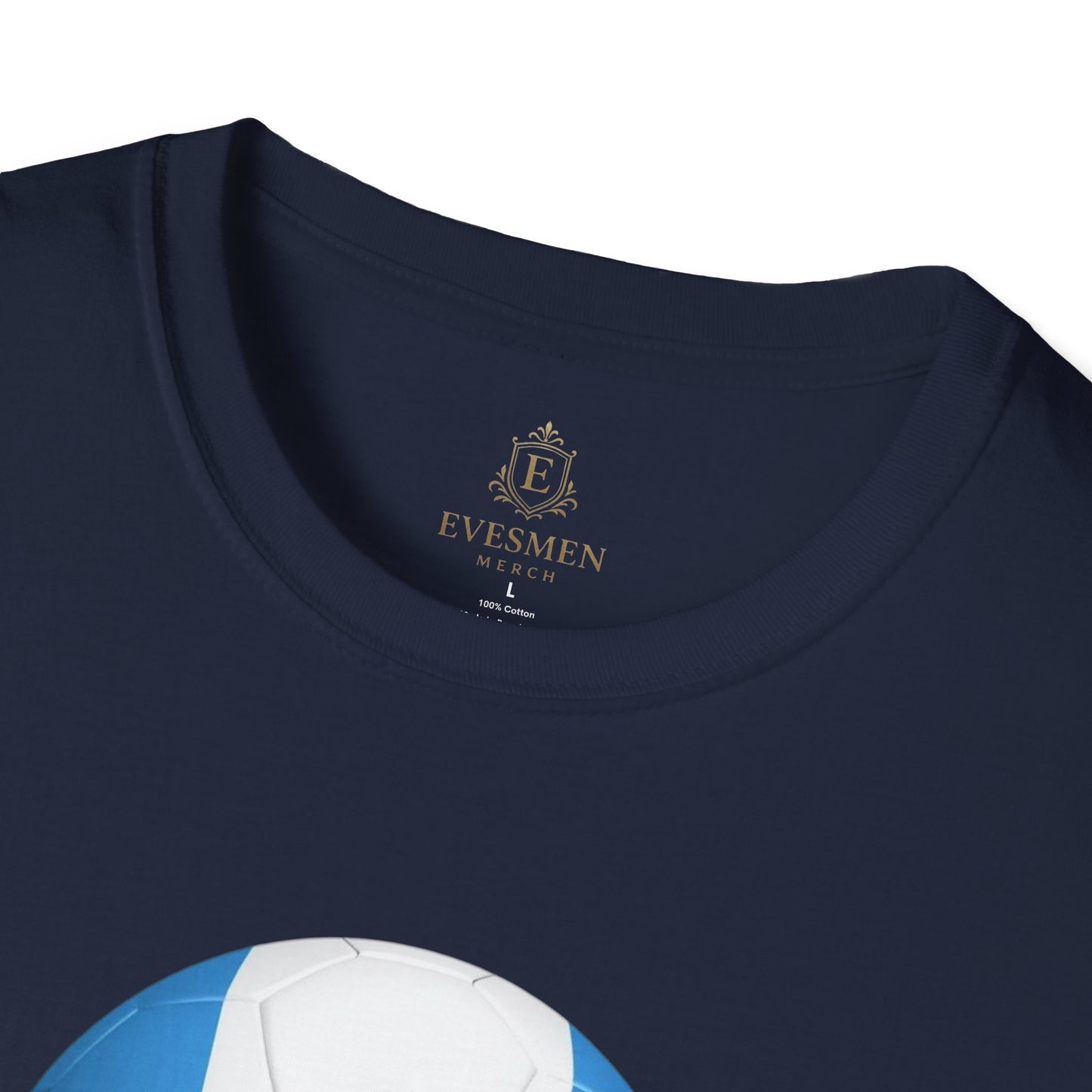 Argentina Football Flag Droplet T-Shirt – Argentine Soccer Fan Tee