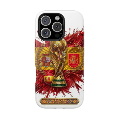 Spain Soccer 2026 Football Tough Phone Protective Case