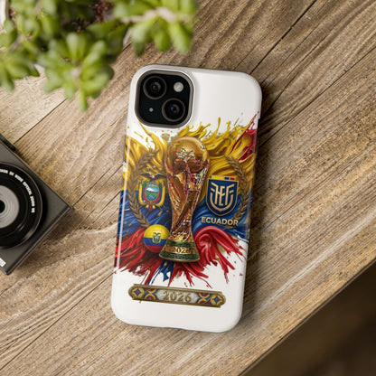 Ecuador 2026 Soccer Match Day Phone Case — Impact-Resistant Cover