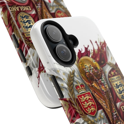 England 2026 Soccer Tough Phone Case – Football Phone Cover