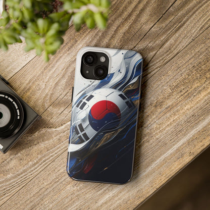 Korean Flag Soccer 2026 Tough Phone Protective Case