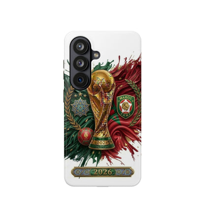 Moroccan 2026 Soccer Football Phone Case Impact‑Resistant Cover