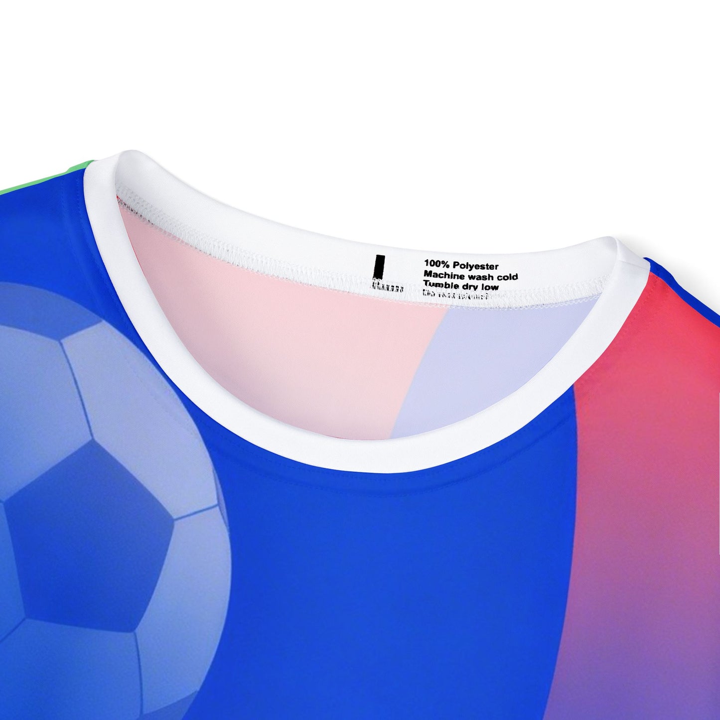 Soccer Field Graphic Jersey Shirt — All-Over Print Sports Tee