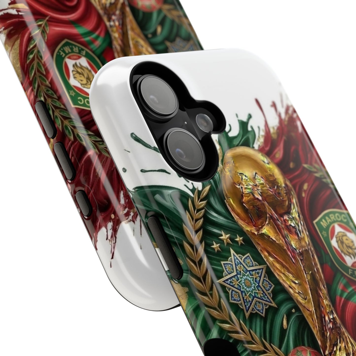 Moroccan 2026 Soccer Football Phone Case Impact‑Resistant Cover