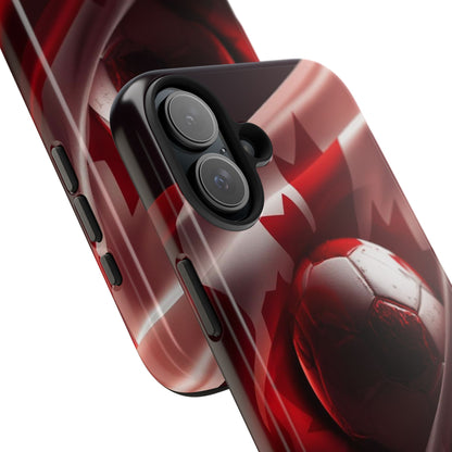 Canadian Soccer Red Maple Phone Protective Case