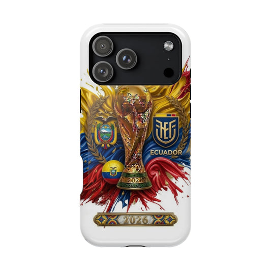 Ecuador 2026 Soccer Match Day Phone Case — Impact-Resistant Cover