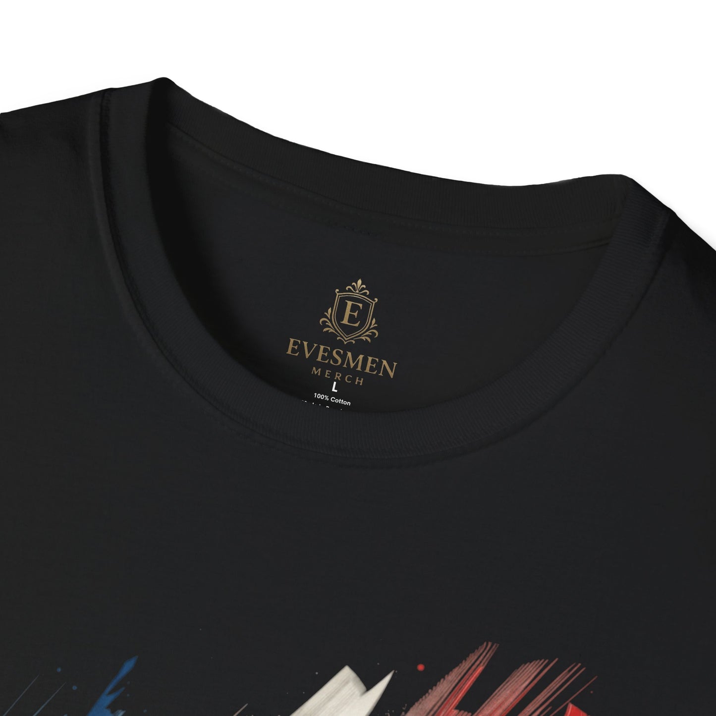 France Football French T-Shirt — Abstract Soccer Stadium Design Tee
