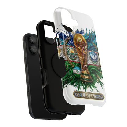 Uzbekistan 2026 Soccer Impact-Resistant Protective Phone Case