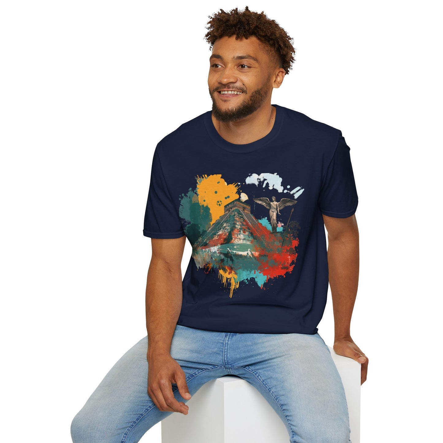 Mexico Pyramid T-Shirt – Tropical Travel Art Tee