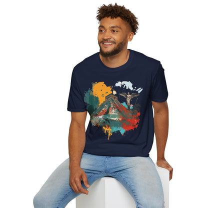 Mexico Pyramid T-Shirt – Tropical Travel Art Tee