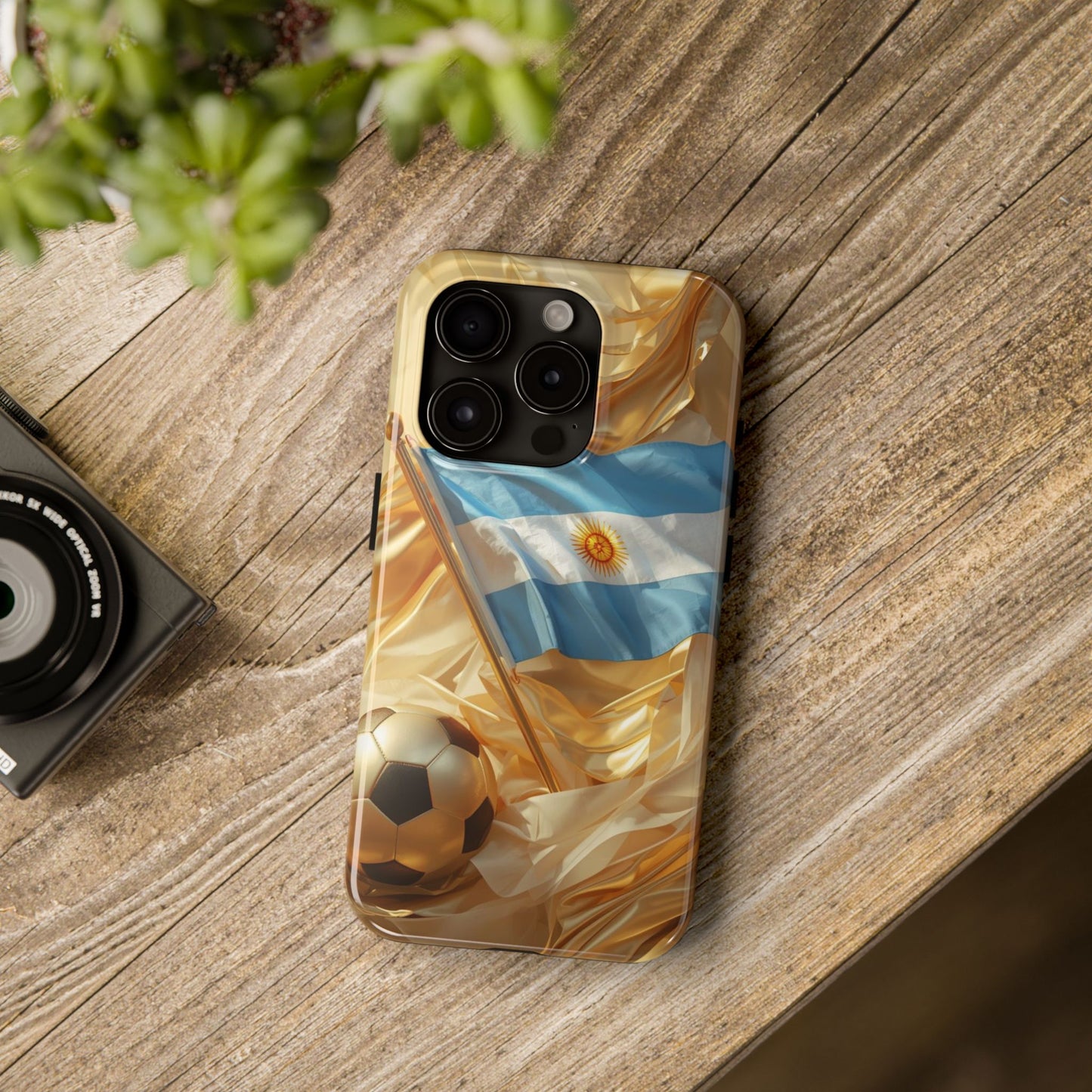 Argentina Soccer Flag Football Nation Phone Protective Case