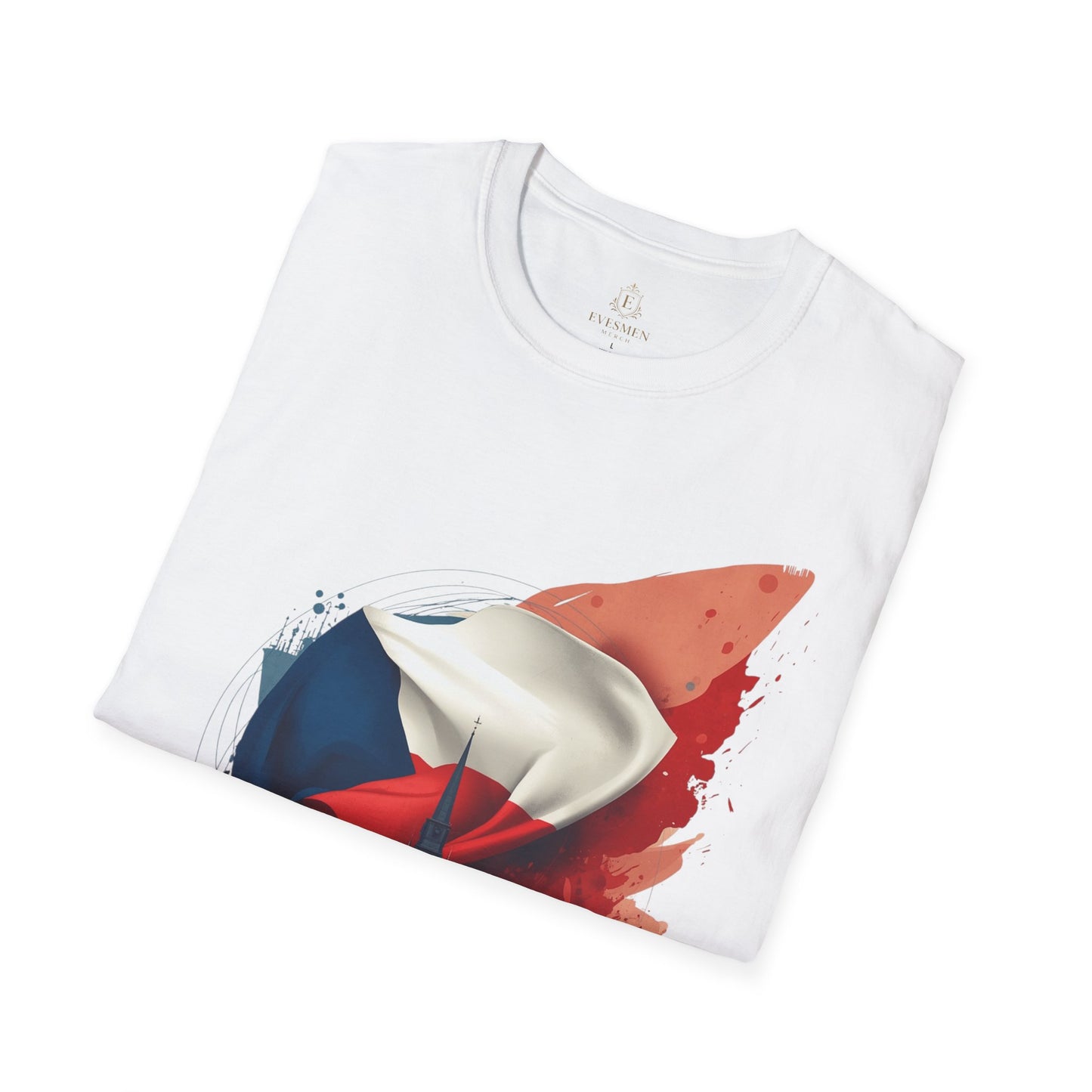 Czech Republic Flag Soccer T-Shirt – Football Fan Tee