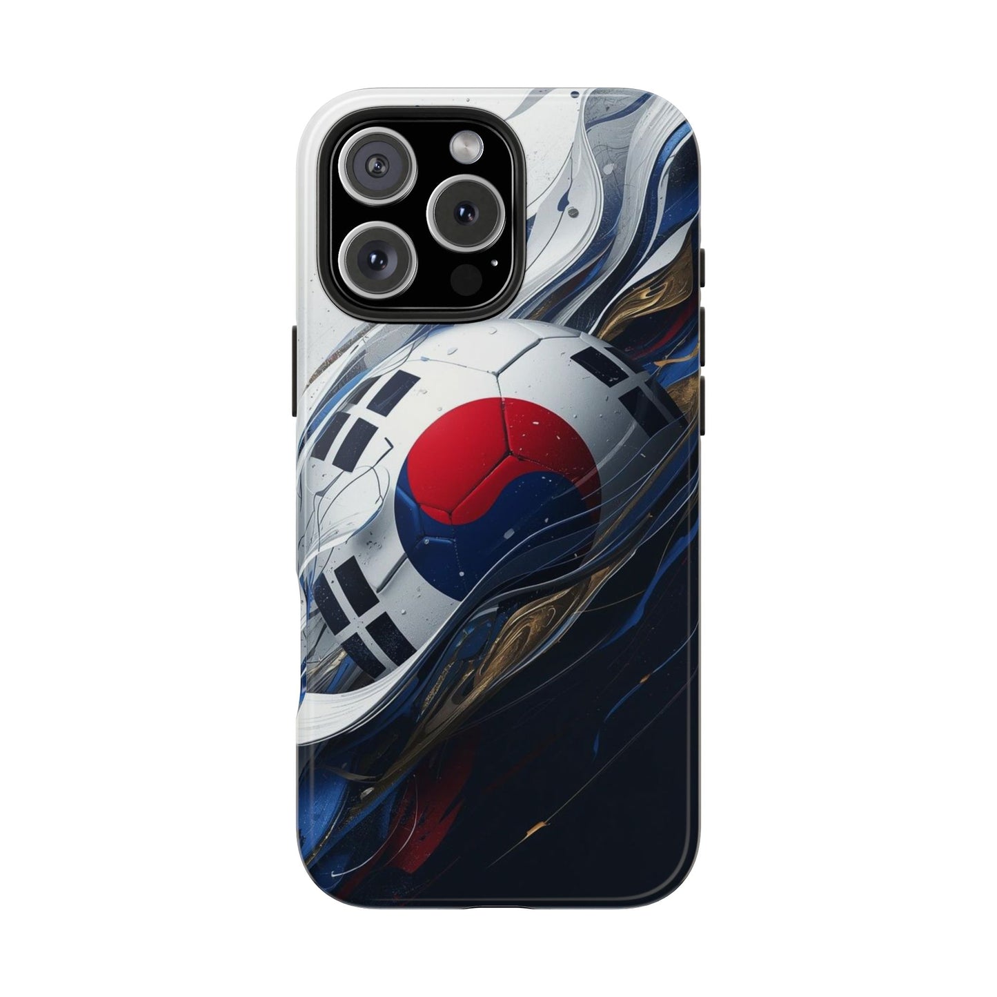 Korean Flag Soccer 2026 Tough Phone Protective Case