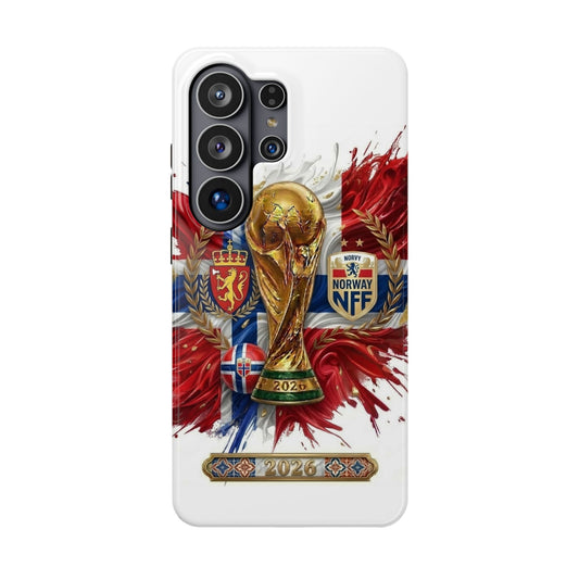 Norway 2026 Soccer Football Protective Phone Case Impact-Resistant