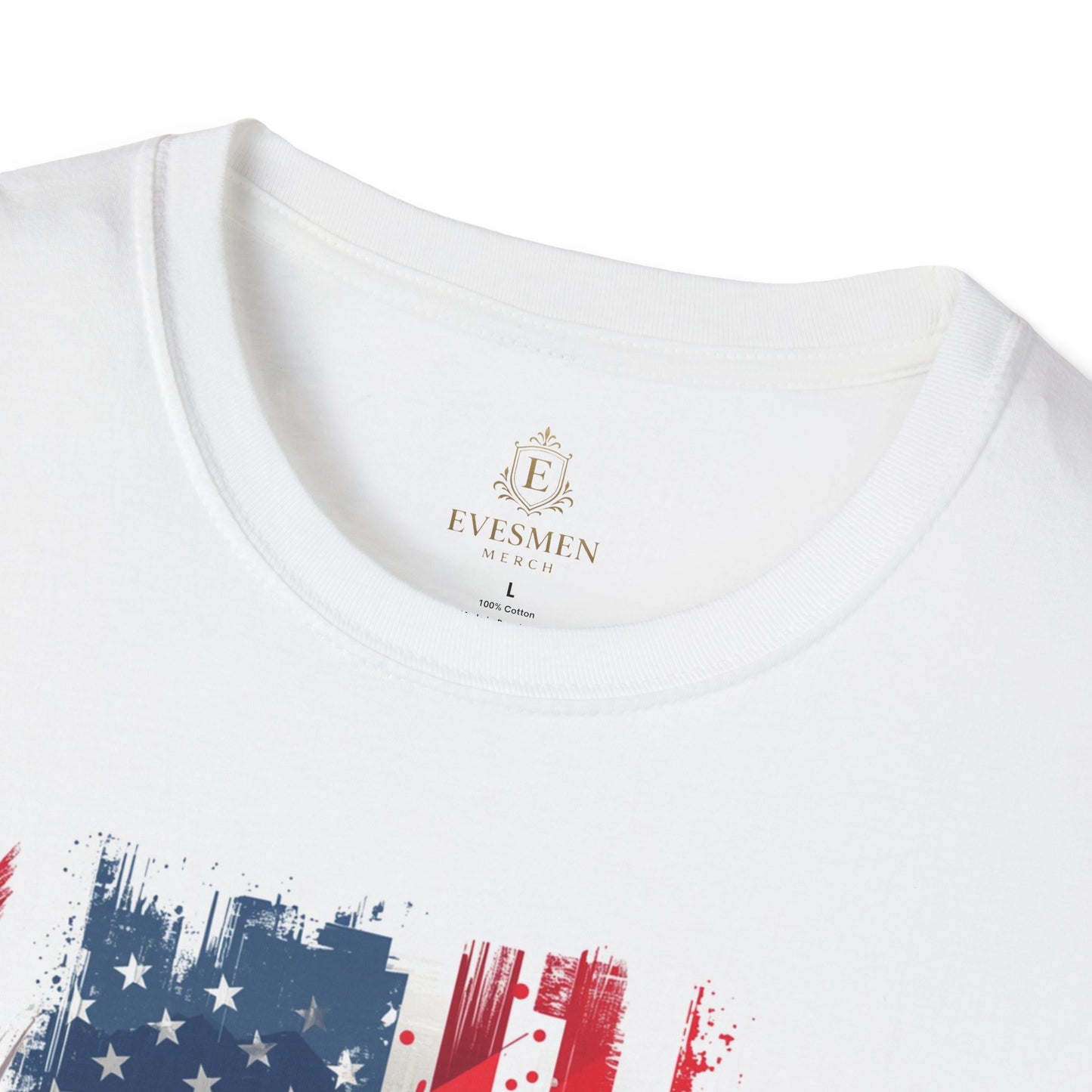 American Soccer Tee — USA Flag Soccer Ball Graphic T-Shirt