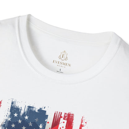 American Soccer Tee — USA Flag Soccer Ball Graphic T-Shirt