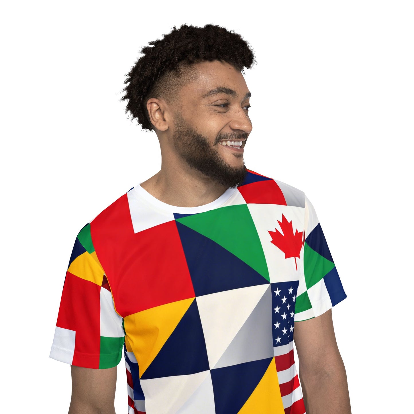 Men’s Match Day Jersey T-Shirt — All-Over Print Graphic Tee