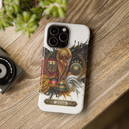 Germany 2026 Soccer Protective Phone Case — Impact-Resistant Cover