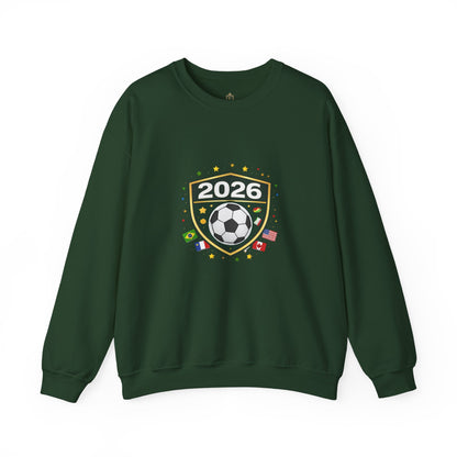 2026 Soccer Match Day Crest Crewneck Sweatshirt