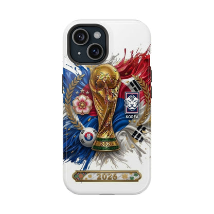 South Korea 2026 Soccer Fan Phone Case Impact-Resistant Cover
