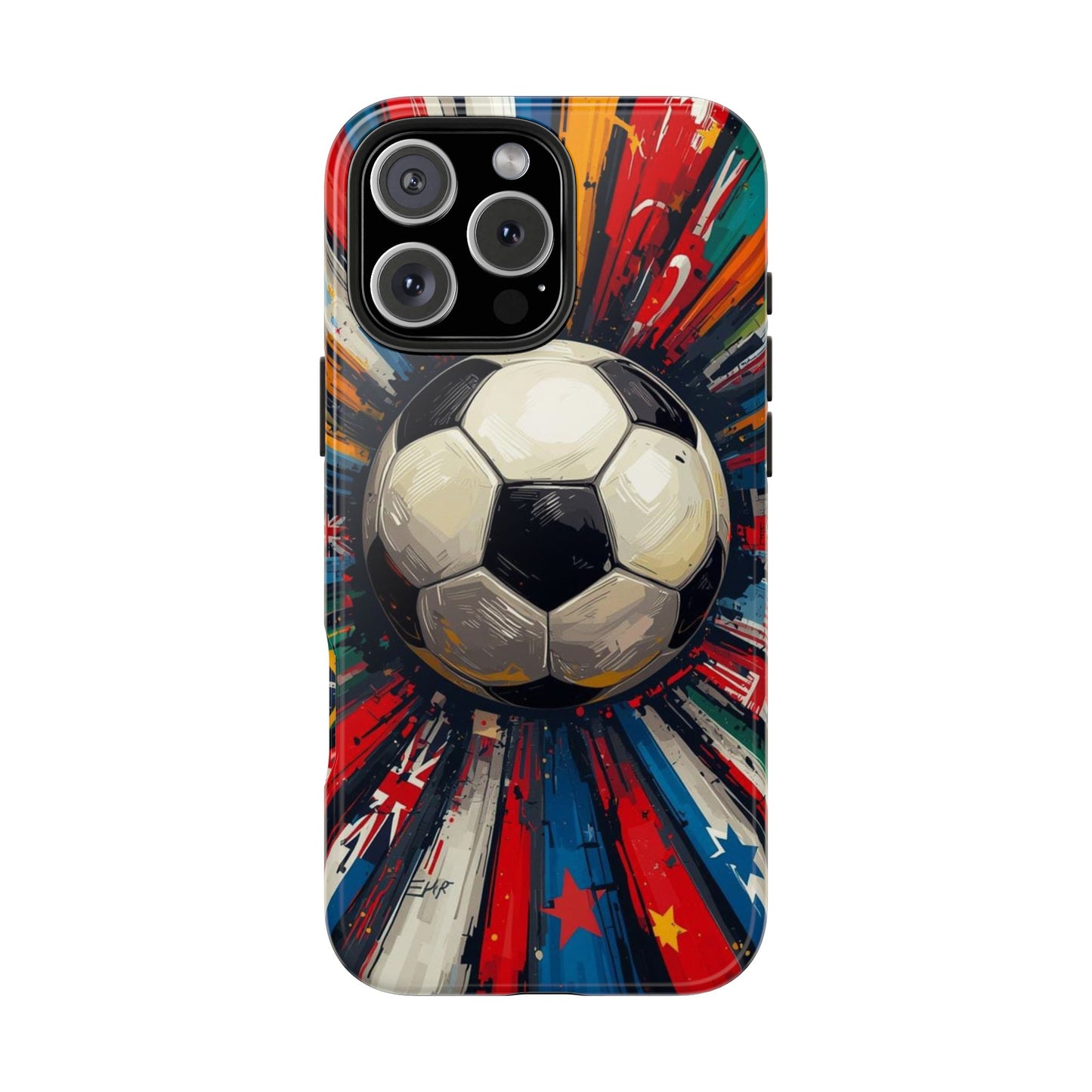 Soccer Explosion Match Day Tough Phone Protective Case