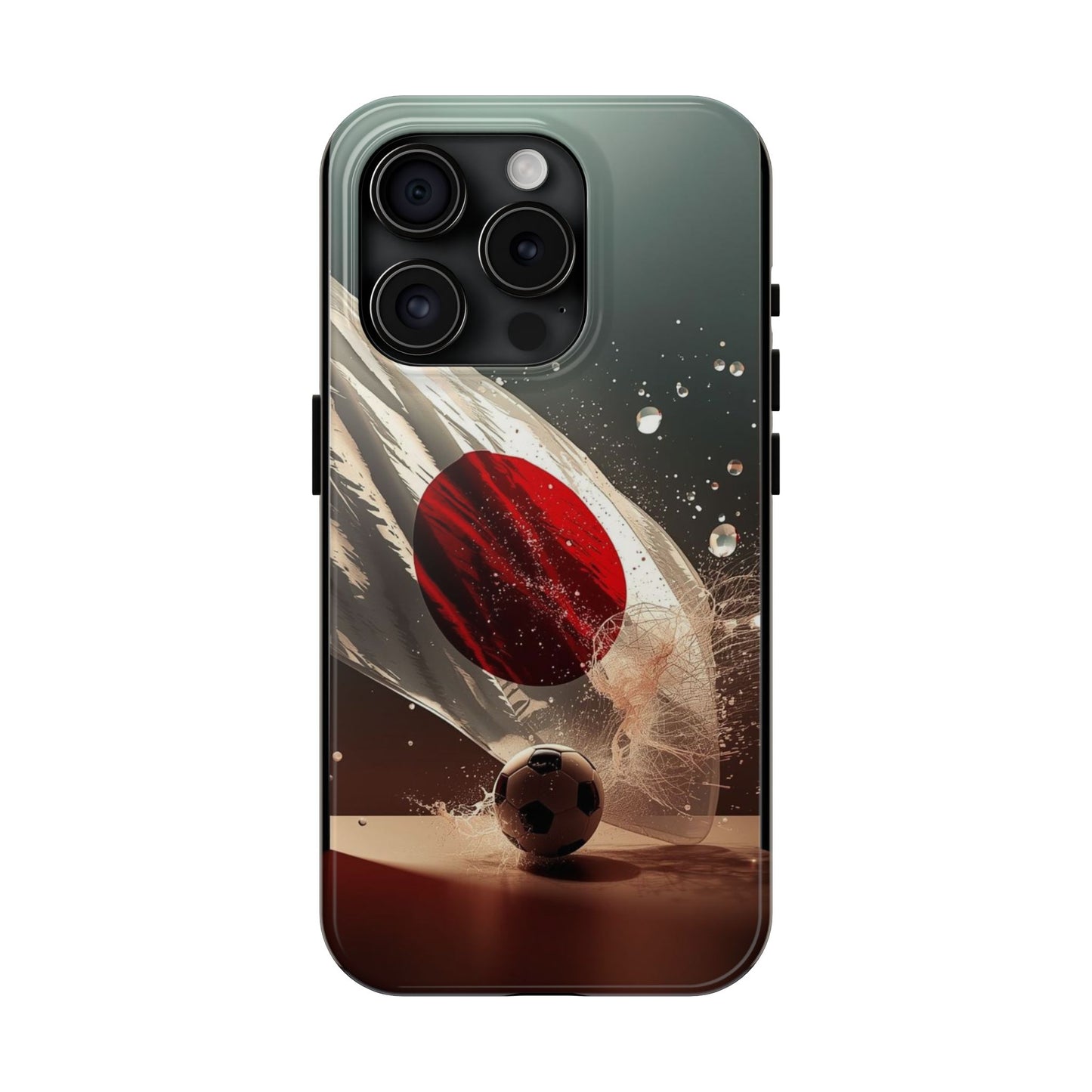 Japan Soccer Flag Tough Phone Protective Case