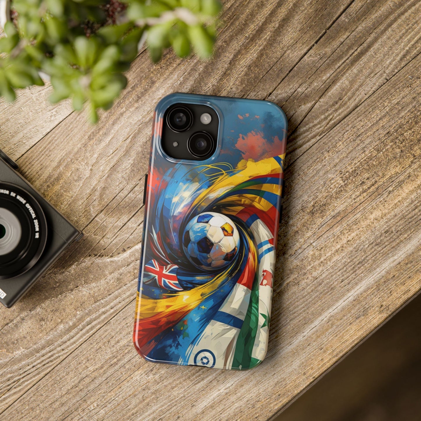 Soccer Flags Match Day Tough Phone Protective Case