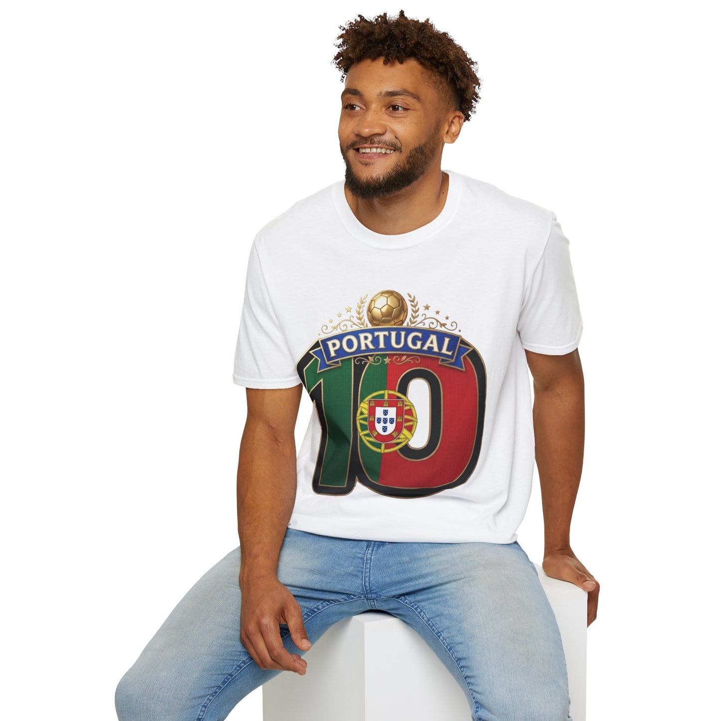 Portugal 10 Soccer T-Shirt — Football Match Day Fan Tee