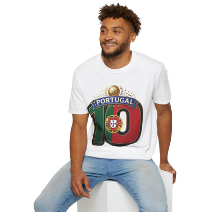 Portugal 10 Soccer T-Shirt — Football Match Day Fan Tee
