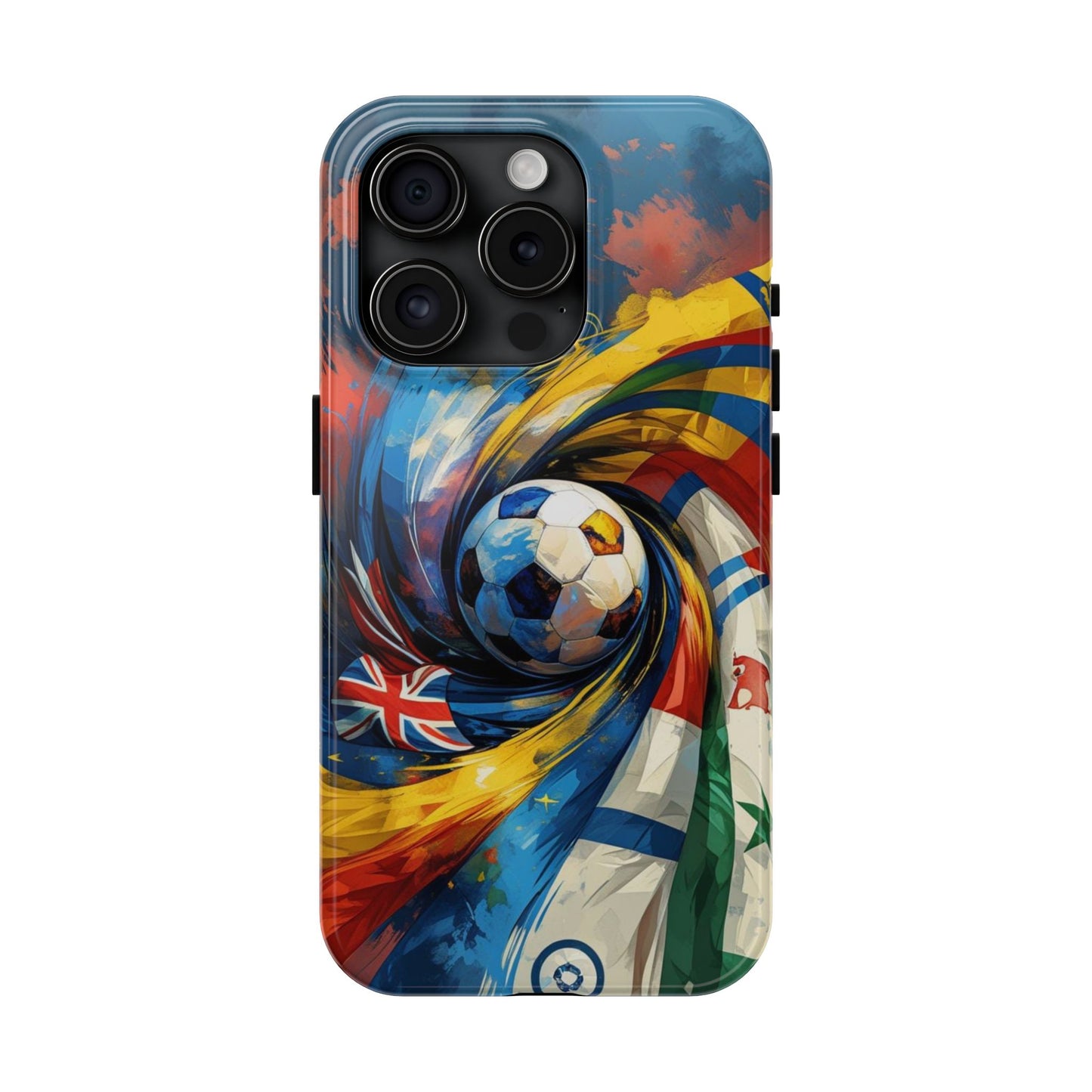 Soccer Flags Match Day Tough Phone Protective Case