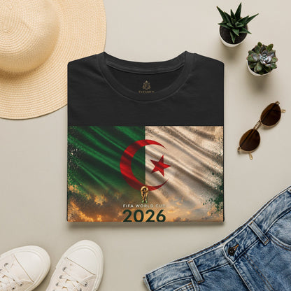 Algeria Football Flag Constantine T-Shirt Fennec Foxes Soccer City of Bridges Tee