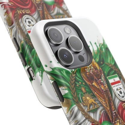 Iran 2026 Soccer Match Day Phone Case — Impact-Resistant Cover