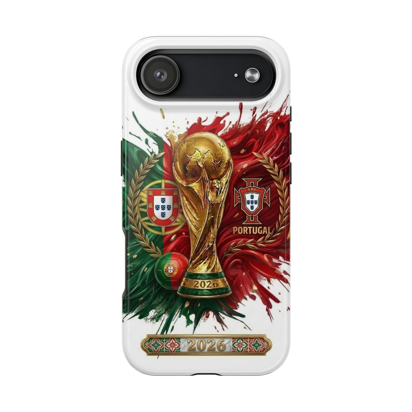 Portugal 2026 Soccer Tough Phone Case — Football Fan Protective Case