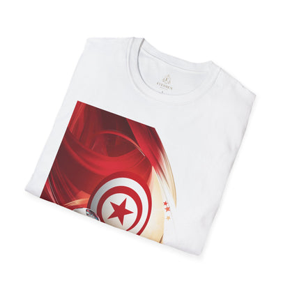 Tunisia Football Crest T-Shirt — Tunisian Soccer Fan Tee