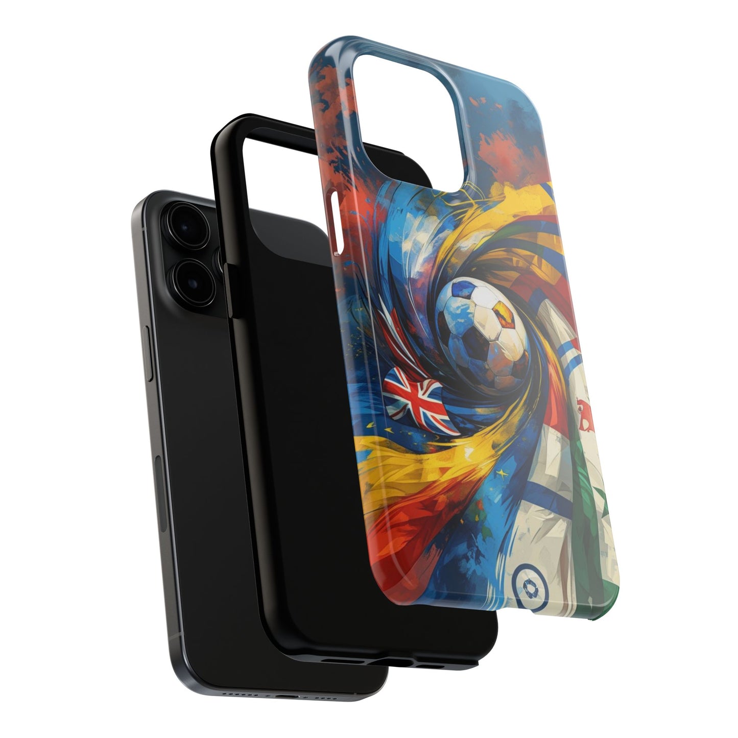 Soccer Flags Match Day Tough Phone Protective Case