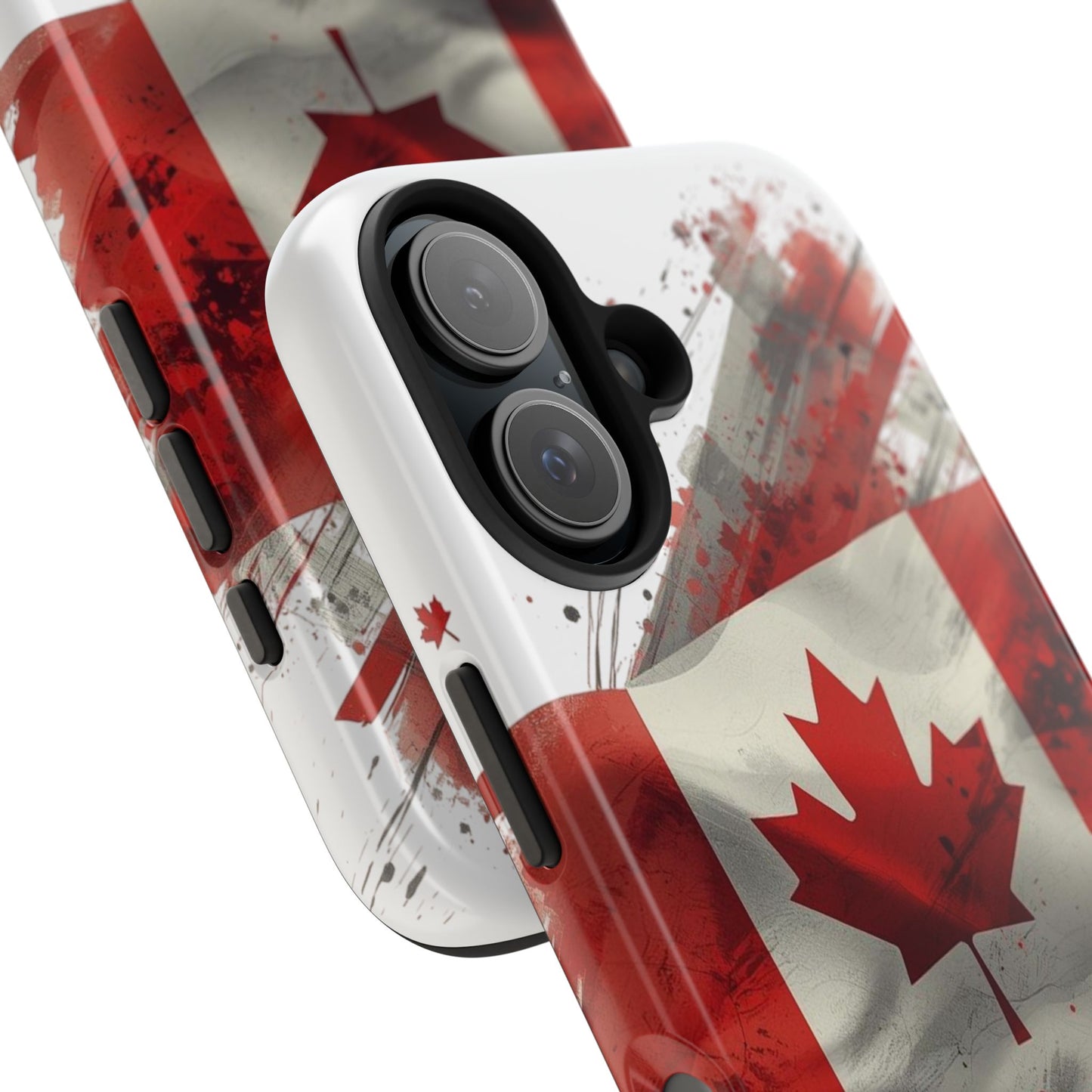 Canadian Flag with Soccer Ball Phone Protective Case Cover