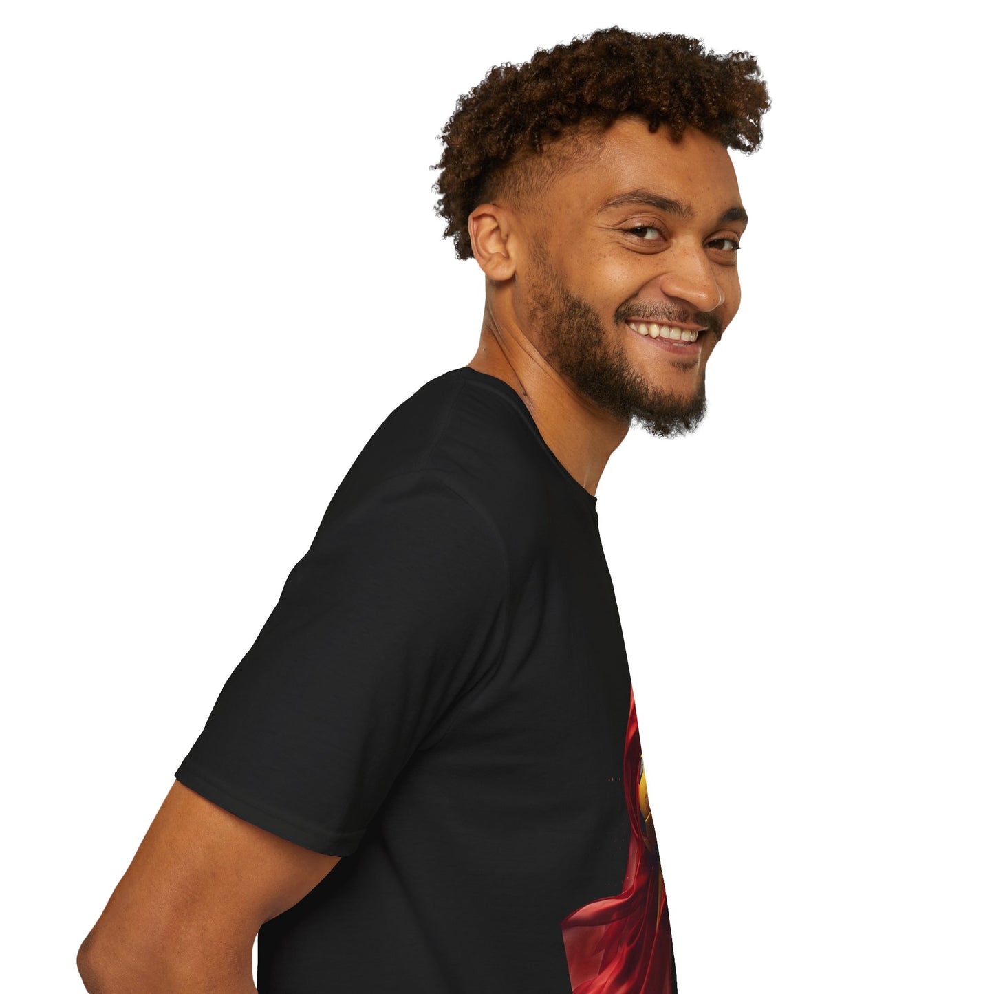 Spanish Football Glory T-shirt A Dynamic Crested Soccer Ball Tee