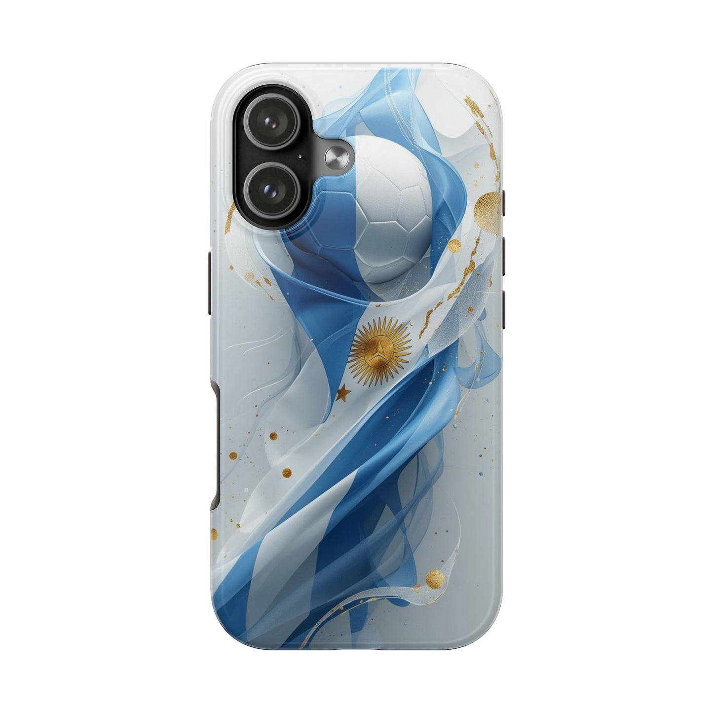 Argentina Soccer Flag Phone Case — Tough Protective Football Design