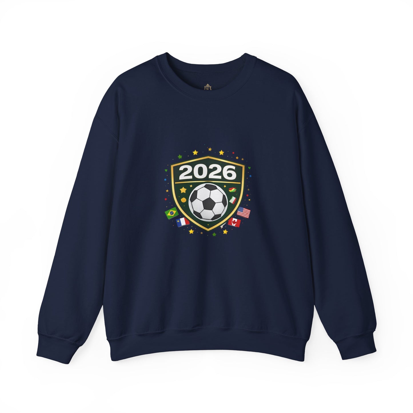 2026 Soccer Match Day Crest Crewneck Sweatshirt