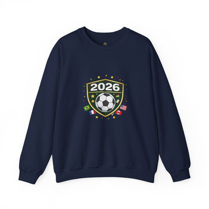 2026 Soccer Match Day Crest Crewneck Sweatshirt