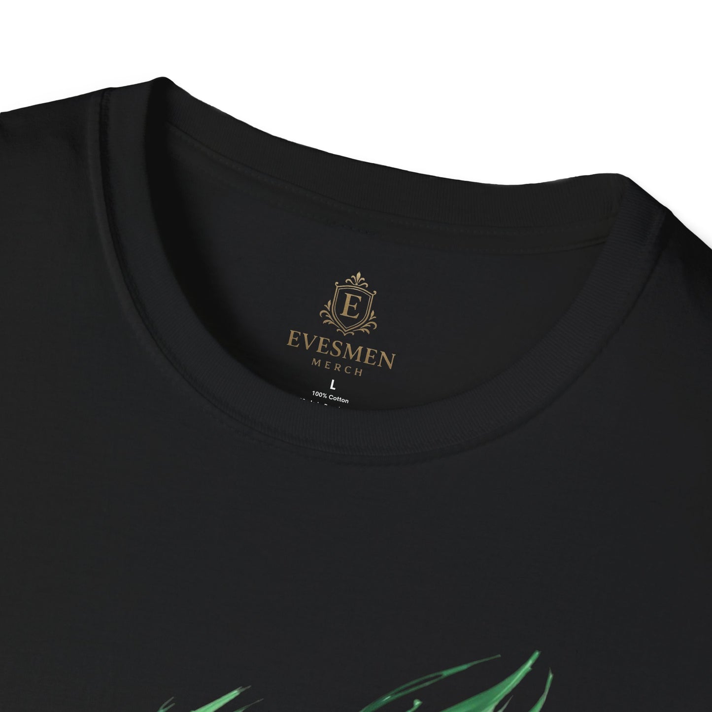 Iran Flag Brushstroke T-Shirt — Artistic Persian Pride Design Tee