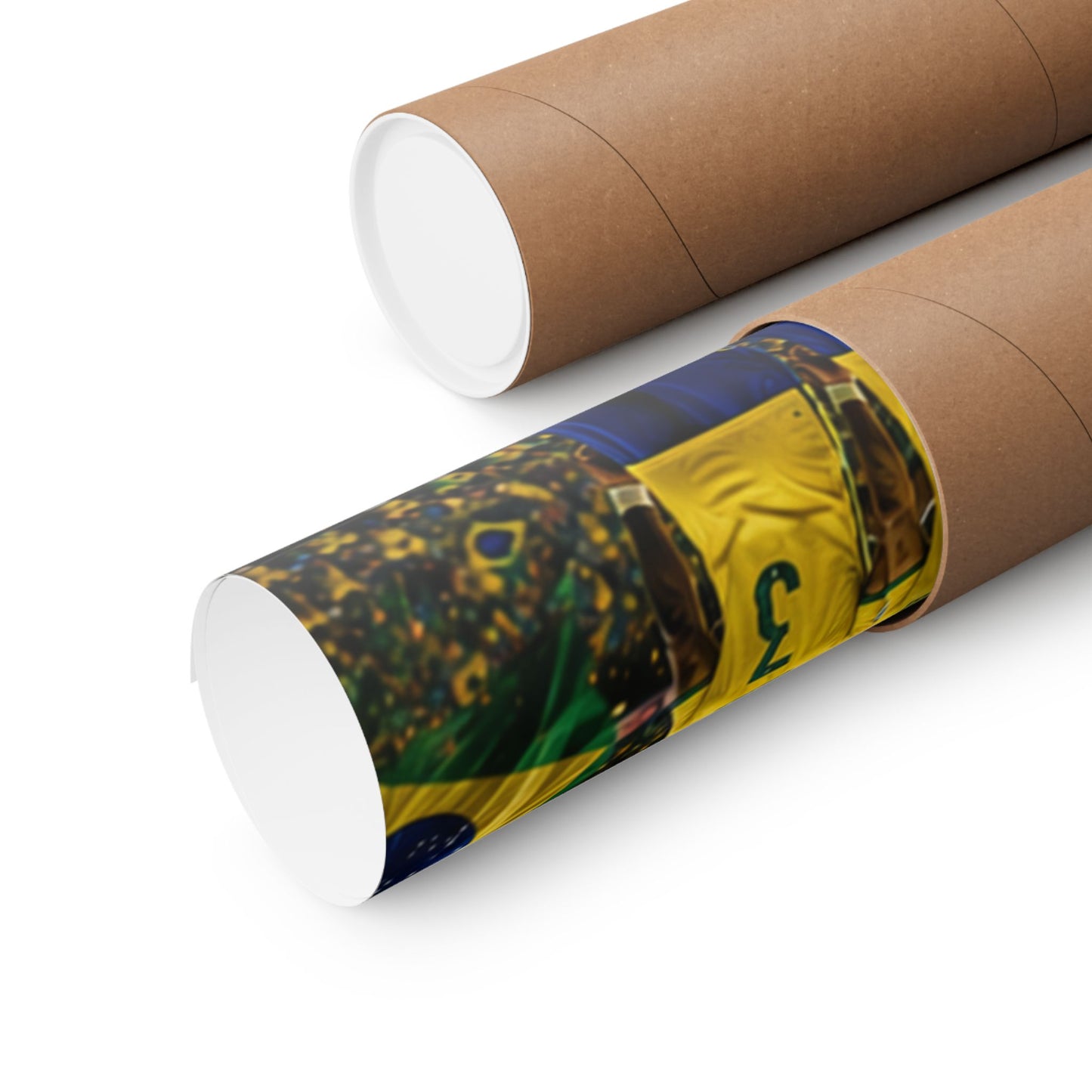 Brazil Soccer Seleção Commemorative Wall Art Poster